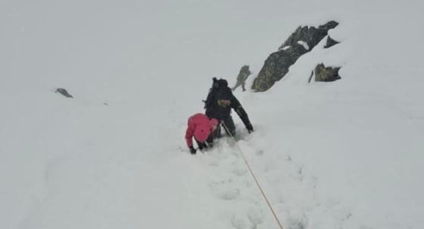 Akcja pod Szpiglasową Przełęczą, zdjęcie B. Stoch-Michna / TOPR