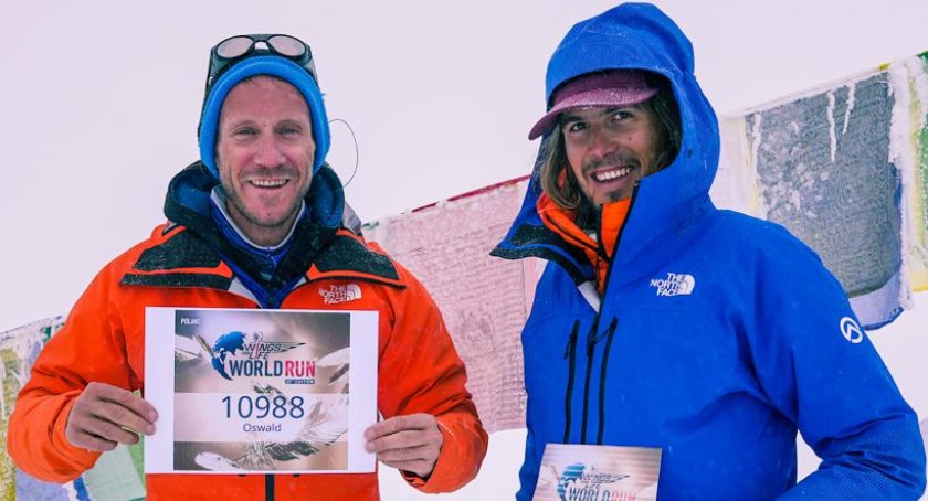 Wings for Life World Run Oswald Rodrigo Pereira i Bartek Ziemski