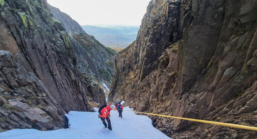 Akcja GOPR Karkonosze w Śnieżnych Kotłach, zdjęcie GOPR Karkonosze