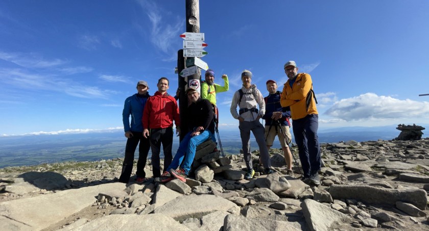 Najwyższy punkt GSB – Babia Góra (1725 m n.p.m.), zdjęcie Kajetan Domagała