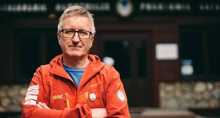 Naczelnik TOPR Jan Krzysztof. Zdjęcie Adam Brzoza