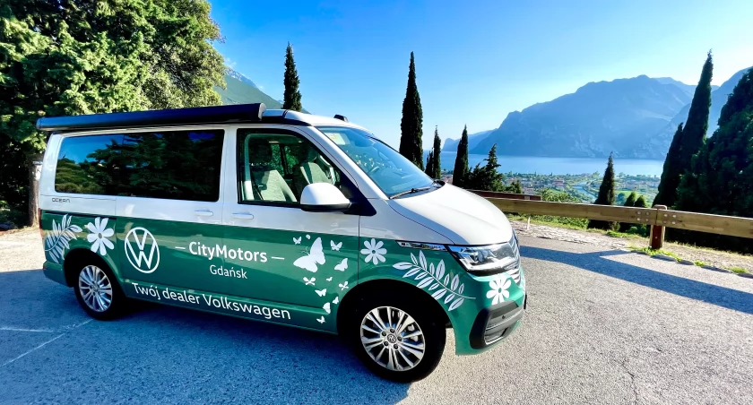 Widok na jezioro Garda z Nago Torbole. Foto Kajetan Domagała