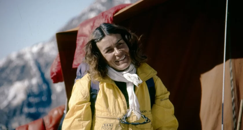 Wanda Rutkiewicz, zdjęcie z arch. Janiny Fies