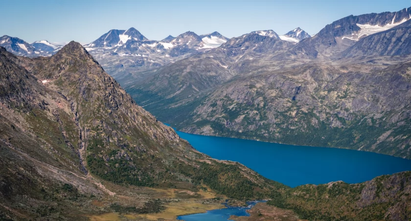 Jotunheimen w Górach Skandynawskich. Zdjęcie Krzysztof Story