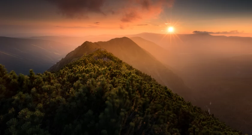 Zachwycające widoki po czeskiej stronie Karkonoszy. Zdjęcie Karol Nienartowicz