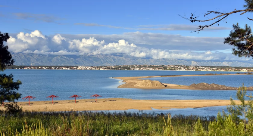 Widok na Velebit z Nin. Zdjęcie Albin Marciniak