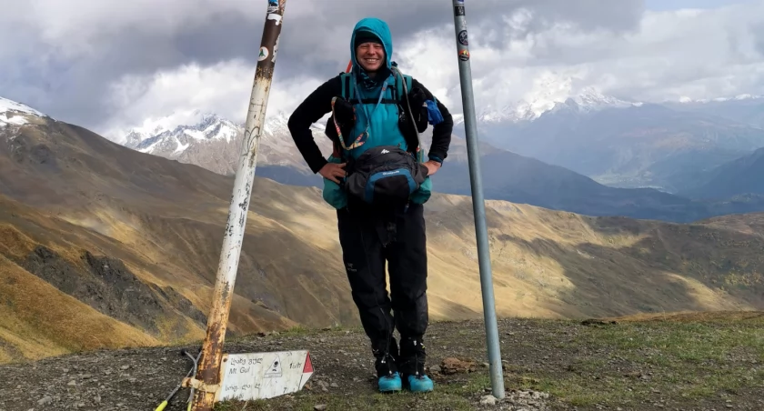 Przełęcz Gull 2900 m n.p.m., Swanetia, Gruzja. Zdjęcie z archiwum Doroty Szparagi