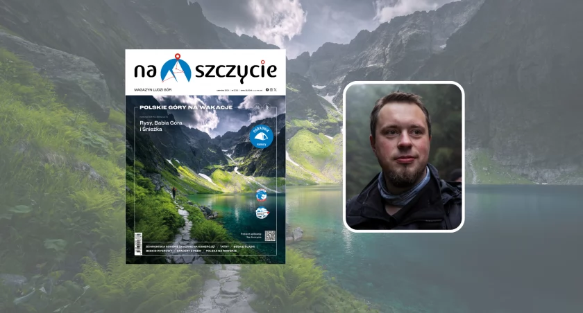 Andrzej Bazylczuk. Zdjęcie w tle Karol Nienartowicz