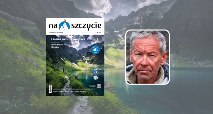 Piotr Pustelnik. Zdjęcie w tle Karol Nienartowicz