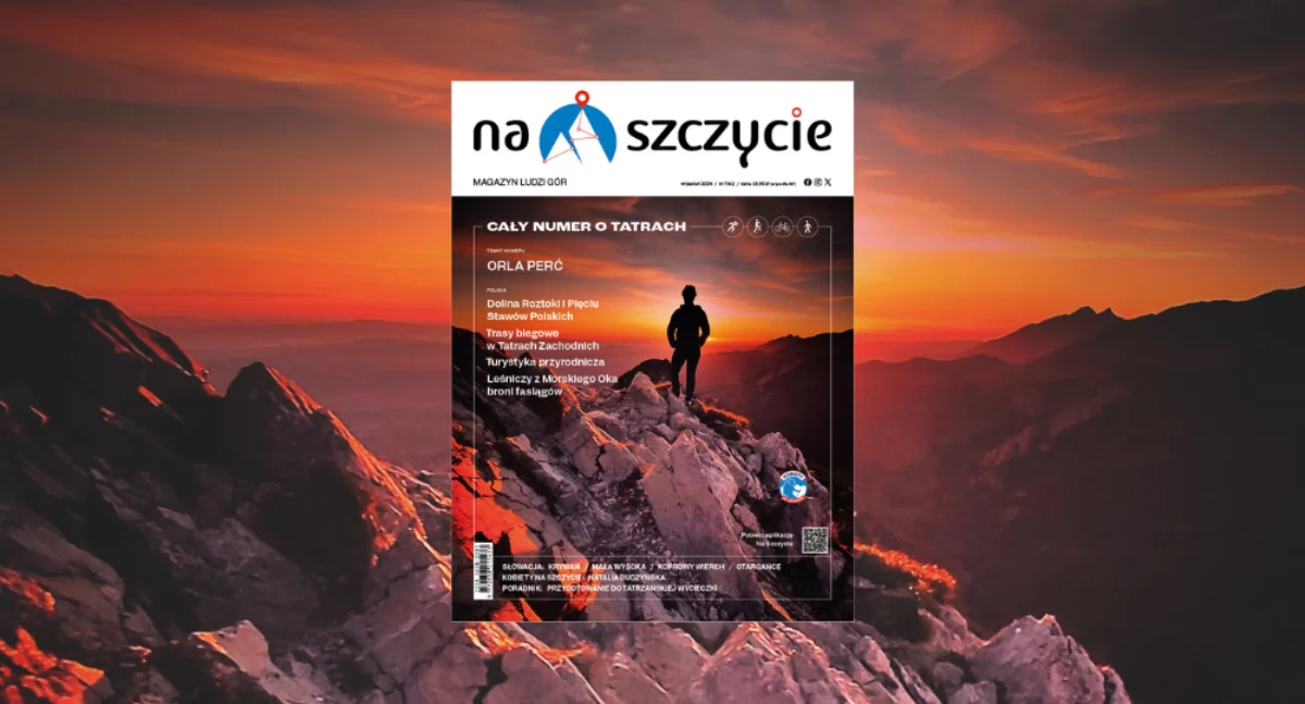 Okładka Magazyn Na Szczycie 07 / 2024 Fot. Przemysław Piegza