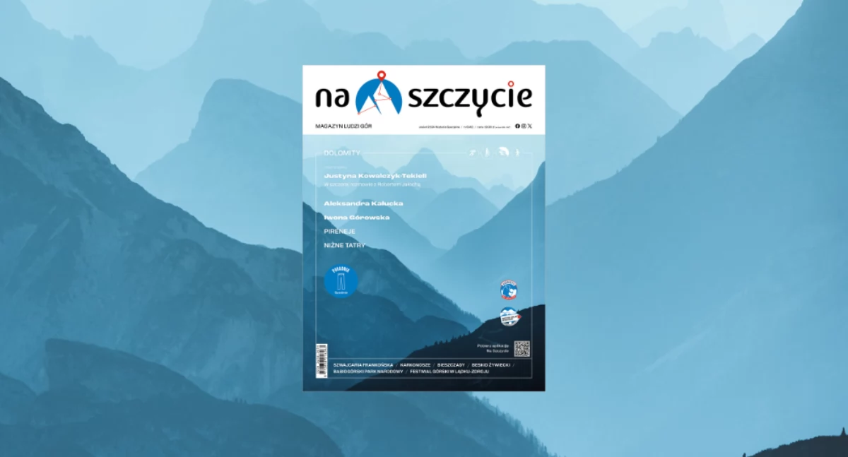 Okładka Magazyn na Szczycie 08 / 2024 Fot. Kuba Witos