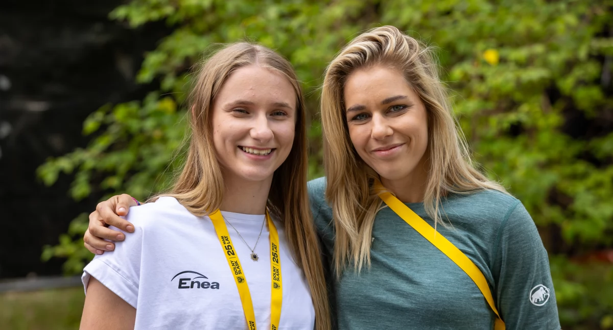 Aleksandra Kałucka i Aleksandra Mirosław. Mistrzynie Olimpijskie z Paryża. Fot. Lucyna Lewandowska 