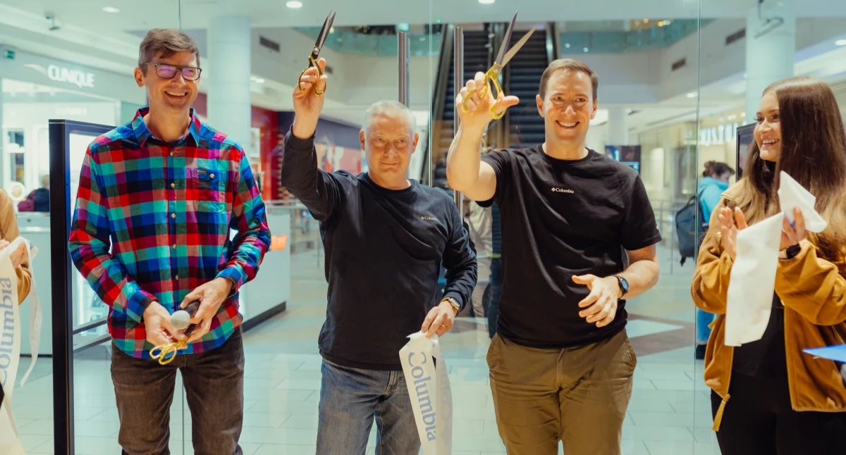 Otwarcie sklepu marki Columbia w Galerii Westfield Mokotów w Warszawie. Fot. Materiały prasowe Columbia 