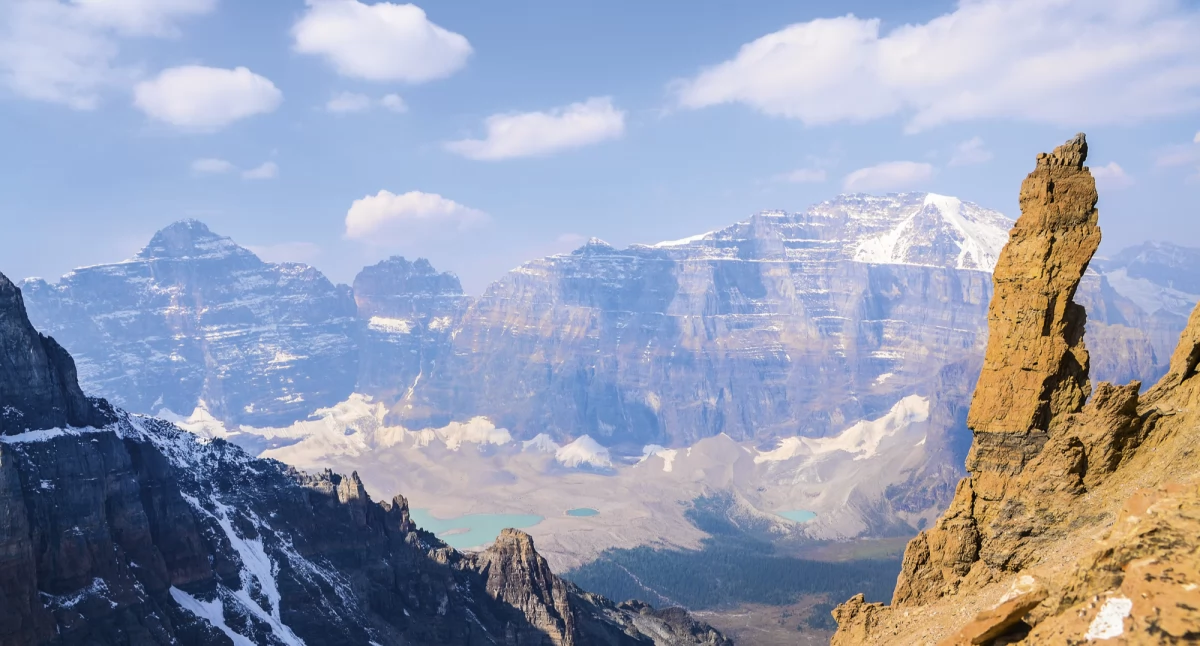 Ameryka Północna , Góry Skaliste wspinaczka Kanadzie Przygoda Valley - zdjęcie, fotografia