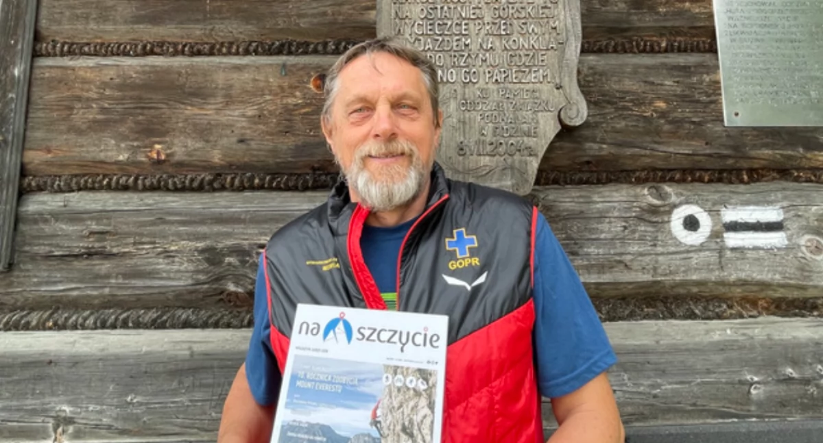 Eugeniusz Ogrodowicz - Gospodarz Schroniska na Hali Krupowej Fot. Kajetan Domagała