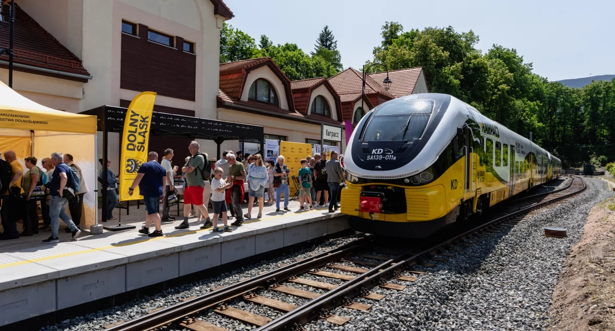 Kolej wraca do Karpacza Fot. Koleje Dolnośląskie S.A.
