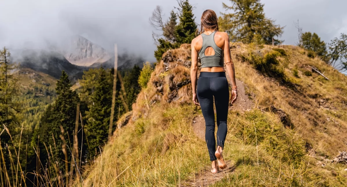 San Martino di Castrozza - Sentiero del cervo barefoot trail. Fot A.Russolo