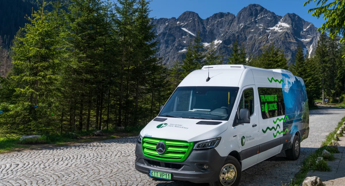 E-BUS Tatrzańskiego Parku Narodowego Fot. TPN