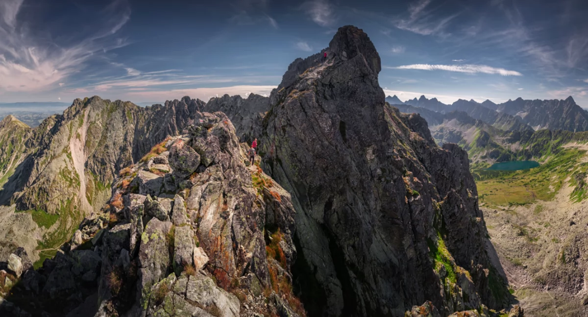 W drodze na wierzchołek Koziego Wierchu. Zdjęcie Karol Nienartowicz