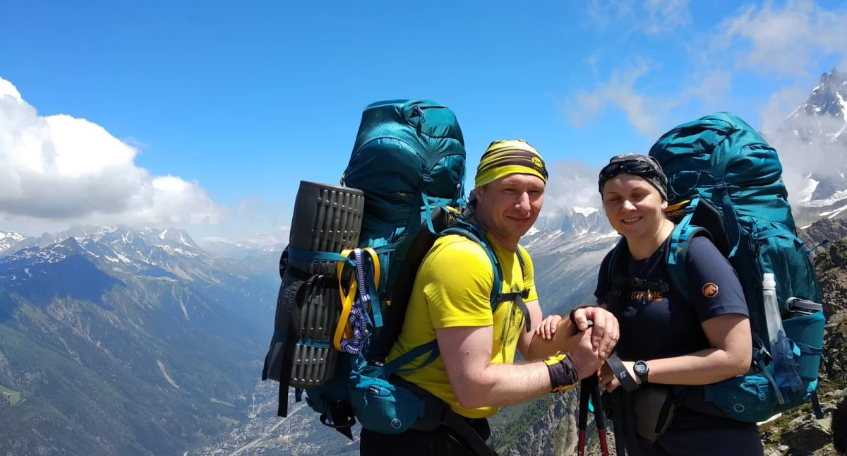 30 minut przed wypadkiem. Fot. Archiwum Maciej Frączak