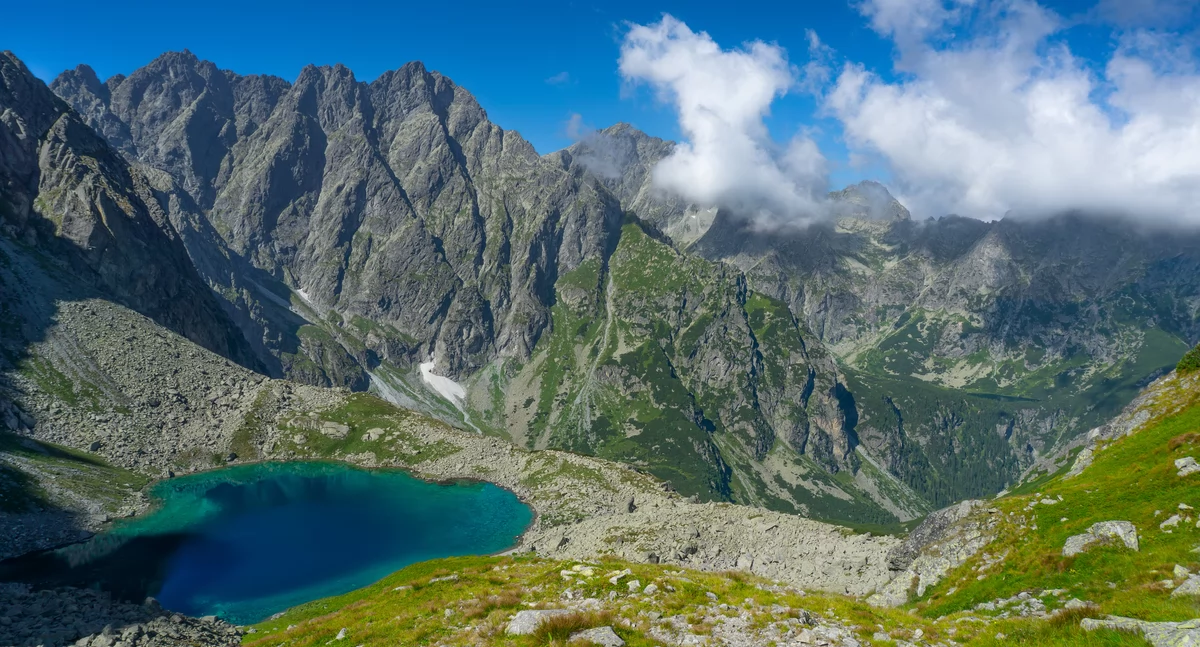 Olśniewająca panorama znad Litworowego Stawu Białowodzkiego. Fot. Kuba Polanowski