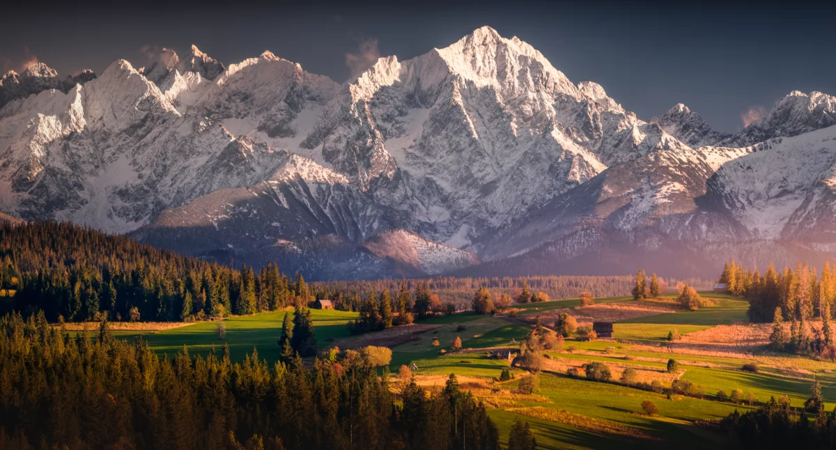 Lodowy Szczyt widziany z Gliczarowa Górnego | Fot. Karol Nienartowicz