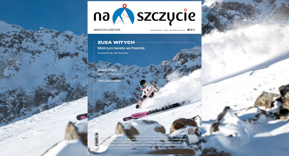 Okładka Magazynu na Szczycie 1/2026 | Fot. Karolina Krasińska