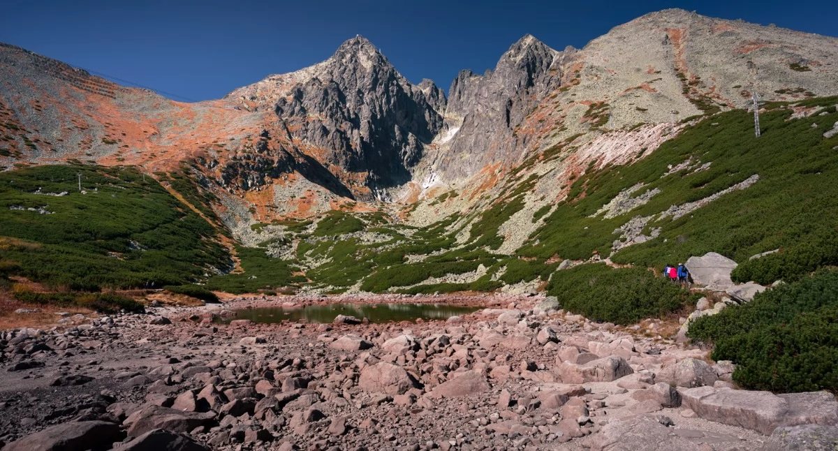 Tatry Słowackie, Łomnica widziana ze Skalnatego Plesa | Fot. Karol Nienartowicz