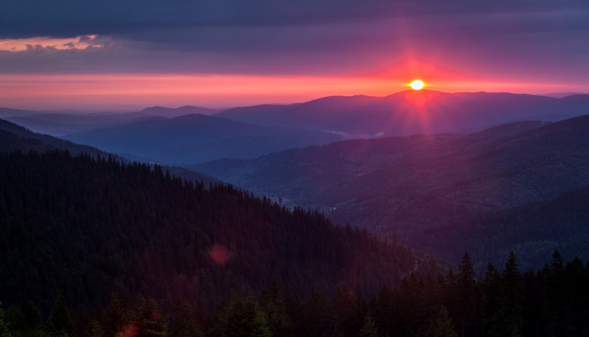 Rysianka i Hala Lipowska, zdjęcie Jakub Krawczyk, www.slaskie.travel