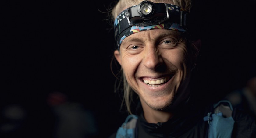 Roman Ficek - biegowy rekordzista Łuku Karpat. Zdjęcie Jacek Deneka Ultralovers