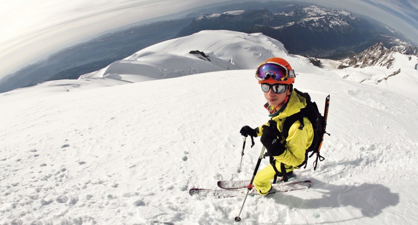 Wyprawa na Mont Blanc w 2009 roku. Zdjęcie Przemysław Piegza