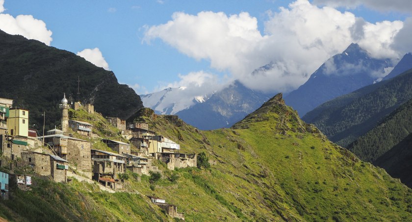 Kaukaz, Dagestan, szczyt Addala- Szuchgelmjeer (4152 m n.p.m.). Zdjęcie Konrad Tulej
