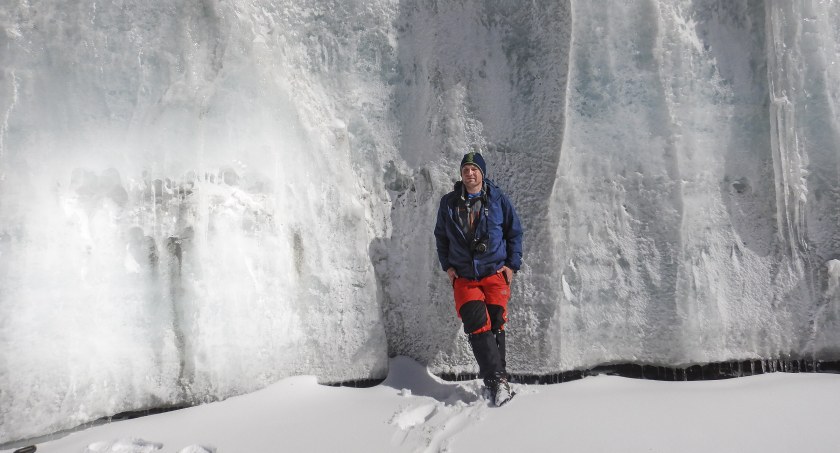  Kilimandżaro - Lodowiec Północny. Zdjęcie Grzegorz Gawlik