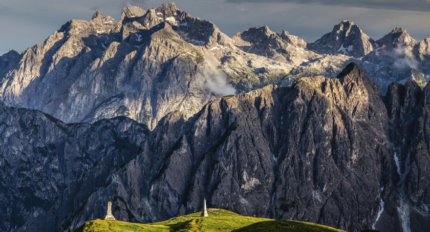 Dolomity Sesto i Masyw Cadini, widok ze szlaku dookoła Tre Cime. Zdjęcie Mikołaj Gospodarek