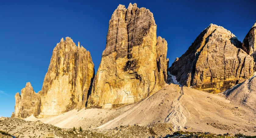 Dolomity, Tre Cime di Lavaredo. Zdjęcie Mikołaj Gospodarek