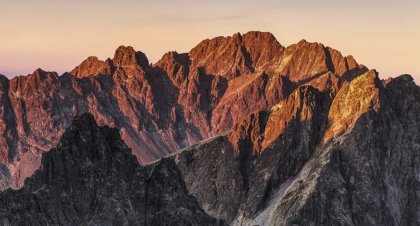 Gerlach widziany z Lodowej Przełęczy. Zdjęcie Wojciech Tarasewicz