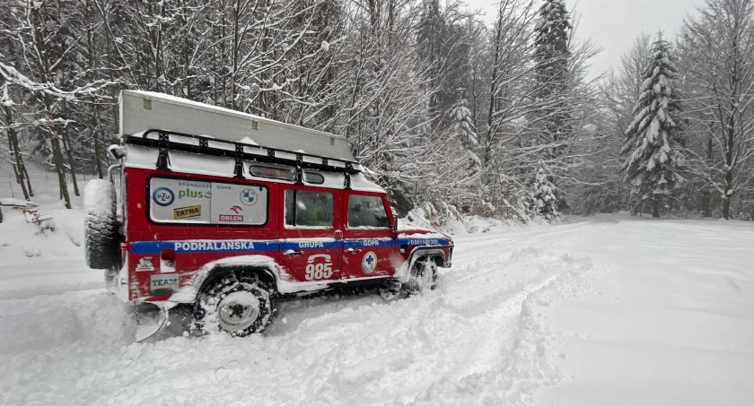 Trudne warunki w górach, zdjęcie GOPR Podhale