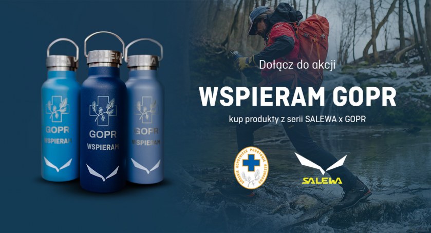 Wspieram GOPR, zdjęcie SALEWA