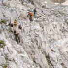 Trawers z grani podszczytowej, zdjęcie Eliasz Gramont