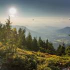 Zachód słońca w Beskidzie Śląsko-Morawskim, zdjęcie Adobe Stock