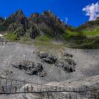 Most nad Lodowcem Corbassière to jeden z najbardziej wyczekiwanych etapów biegu....