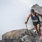 Marcin Rzeszótko na zawodach Pucharu Świata Vertical World Circuit. Zdjęcie Sportograf