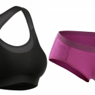 Stanik i majtki trekkingowe Forclaz MT500 merino