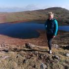 Dorota Szparaga w Armenii. Wulkan Azhadak 3550 m n.p.m. Zdjęcie z archiwum Doroty Szparagi