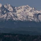 Tatry widziane z Wysokiej. Zdjęcie Kuba Polanowski