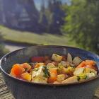 Śniadanie przygotowane wg przepisu Marysi Zych-Ptoś z Witowa. Fot. Katarzyna Łukasik