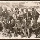  Ratownicy TOPR z Opciem podczas wyprawy na Galerię Gankową w 1933-r. fot....