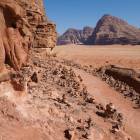 Na pustyni Wadi Rum można się wspiąć na różne punkty widokowe, zdjęcie Kamila Gruszka