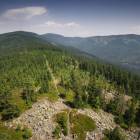 Widok z Trójmorskiego Wierchu w stronę Śnieżnika. Zdjęcie Karol Nienartowicz