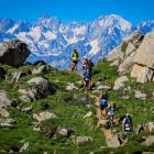 Trail Verbier Saint-Bernard w Szwajcarii. Zdjęcie Franck Oddoux